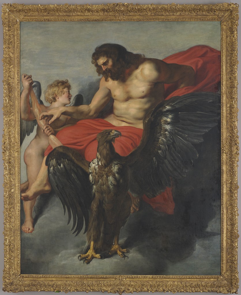 Peter Paul Rubens and Studio, Cupid Supplicating Jupiter, ca. 1611–15. Oil on canvas. Princeton University Art Museum. Gift of the Forbes Magazine Collection: Malcolm S. Forbes, Class of 1941, Steve Forbes, Class of 1970, and Christopher Forbes, Class of 1972