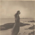 Clarence H. White, The Sea (Rose Pastor Stokes, Caritas Island, Connecticut),1909. Platinum print. The Clarence H. White Collection, Princeton University Art Museum (x1983-496)