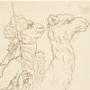 Thomas Rowlandson, British, 1756/57–1827. Man and camel